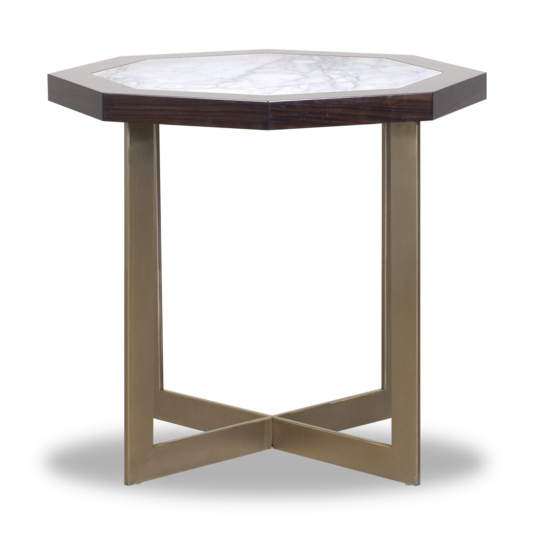 OCTAGONAL END TABLE
