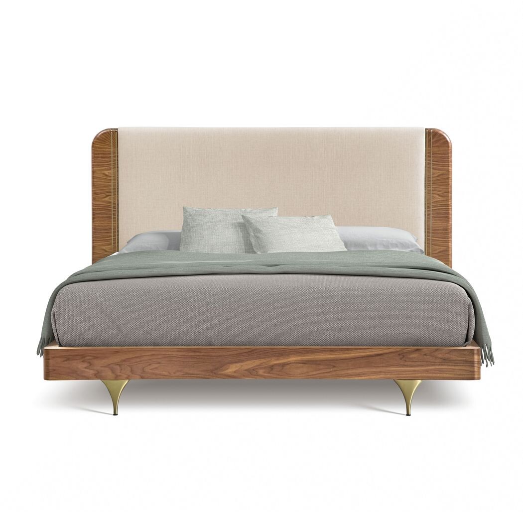 UPHOLSTERED KING SIZE BED (EU)