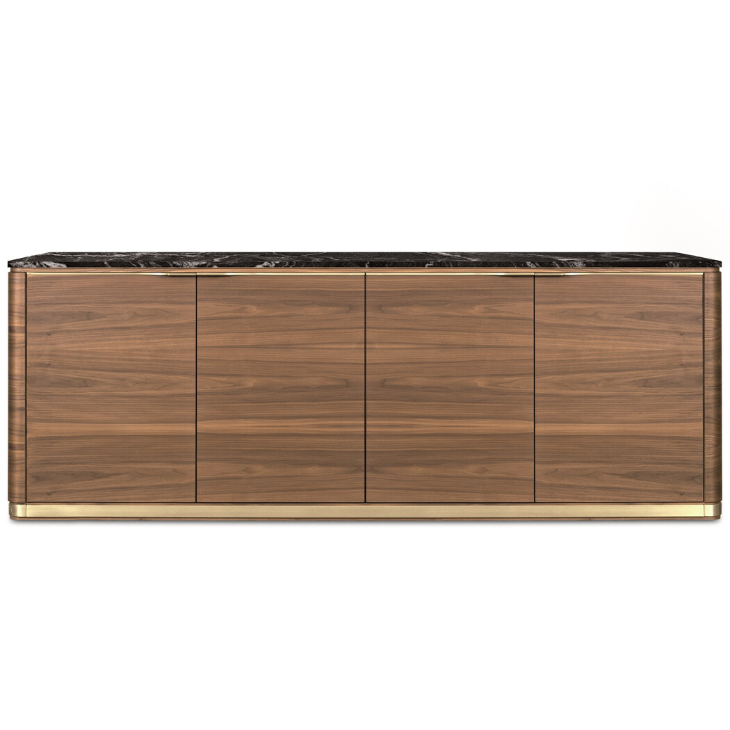 CREDENZA (Marble & Wooden fronts)
