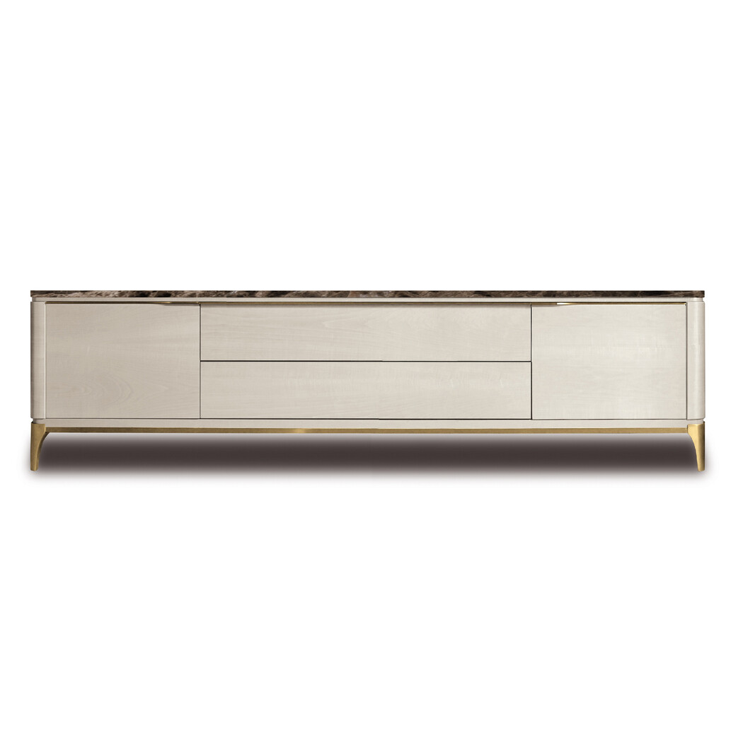 TV FURNITURE (Marble top & Wooden fronts)