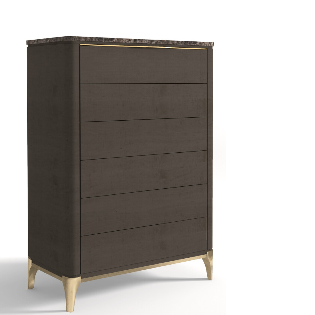 TALLBOY (Marble top & wooden front)