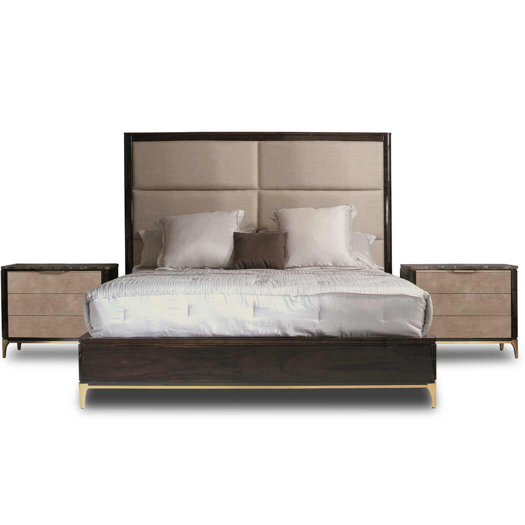 UPHOLSTERED KING SIZE BED (USA)